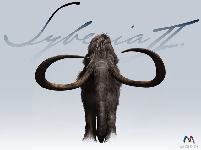 Syberia II title screen for Xbox